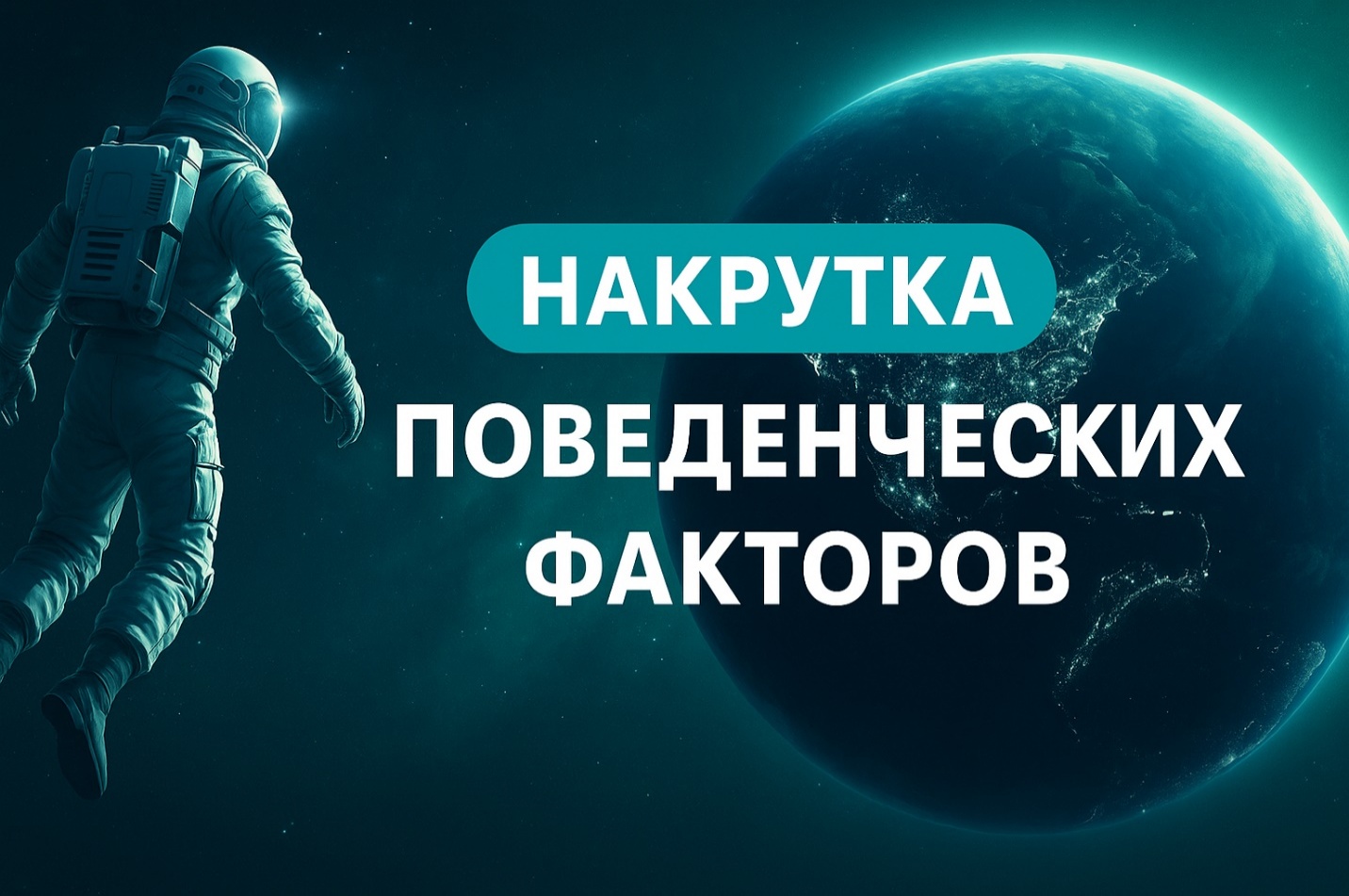 Накрутка поведенческих факторов: обложка статьи о механике продвижения по кликам в 2026 году
